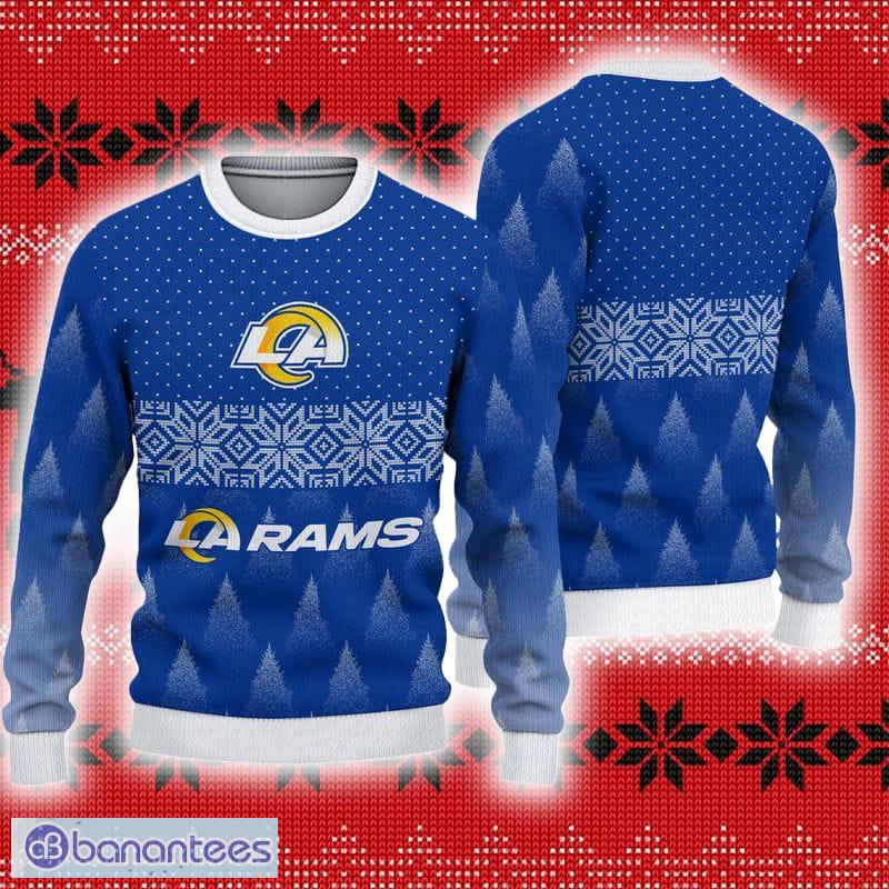 Merry Christmas Snow Pattern Funny Cute Los Angeles Chargers Ugly