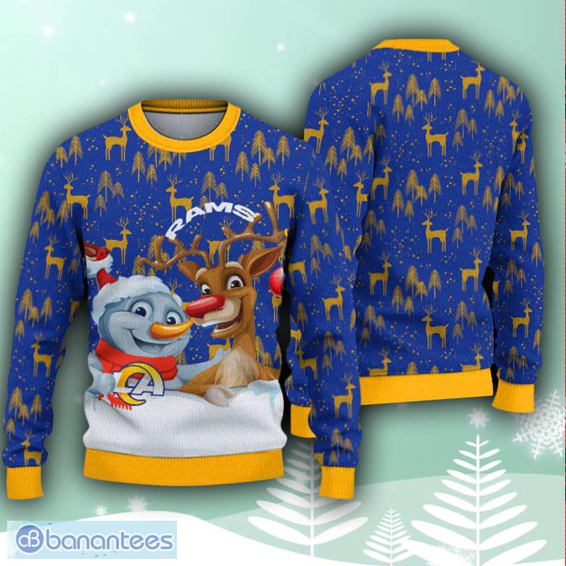 Los Angeles Rams Basic Ugly Christmas Sweater - Banantees