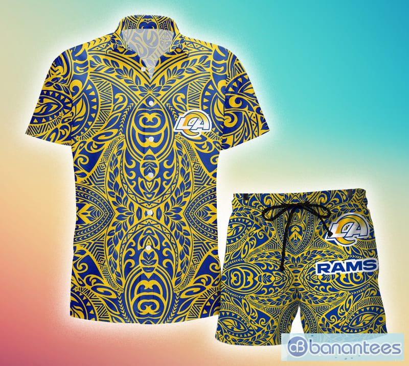 Los Angeles Rams Nfl Hawaiian Shirt And Shorts Best Gift For Summer  Vacation - Banantees