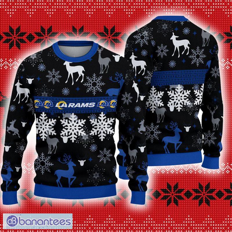 Los Angeles Rams NFL Yellow Blue New Ugly Christmas Sweater For Men And  Women Gift Fans - Banantees