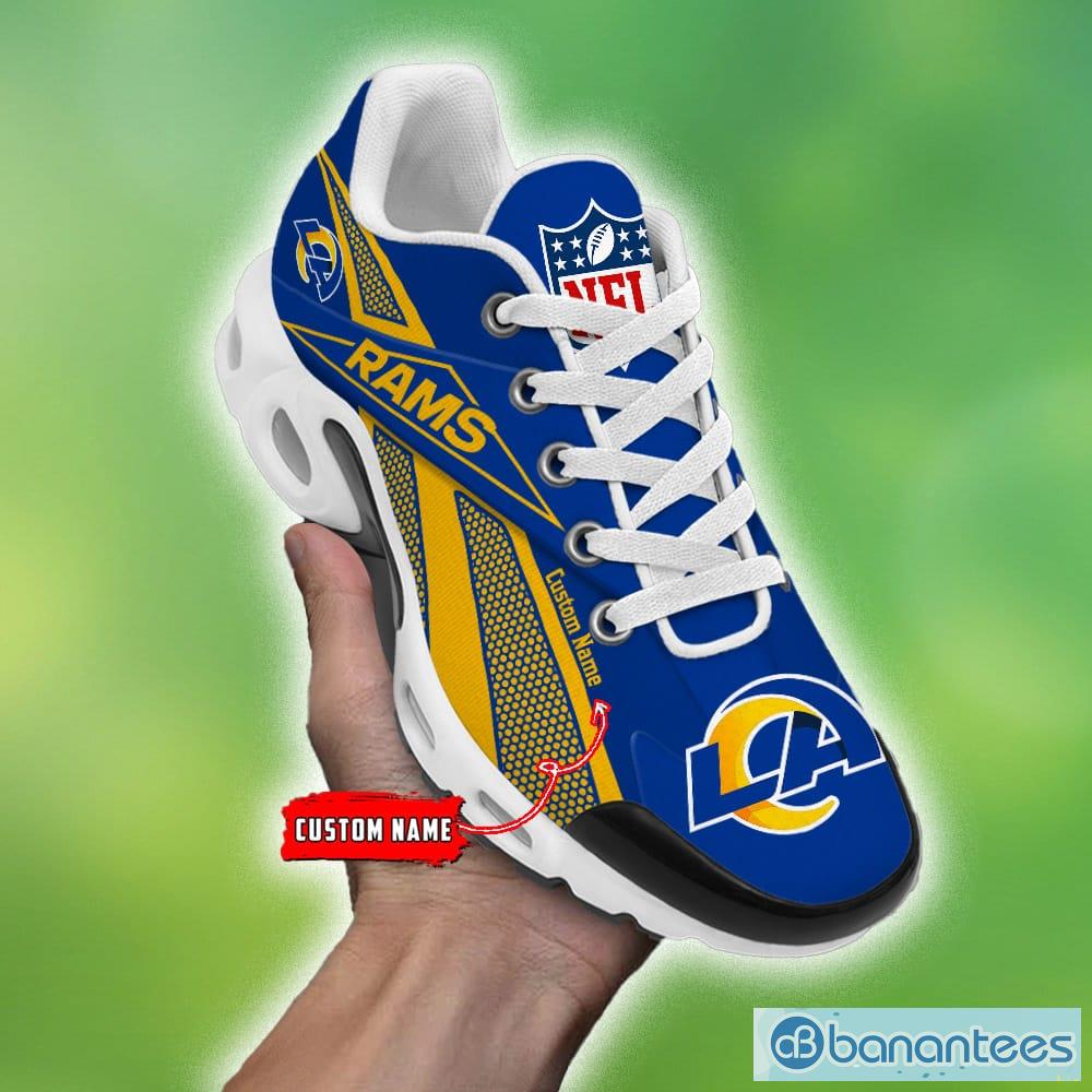 Los Angeles Rams Custom Name Air Cushion Sports Shoes