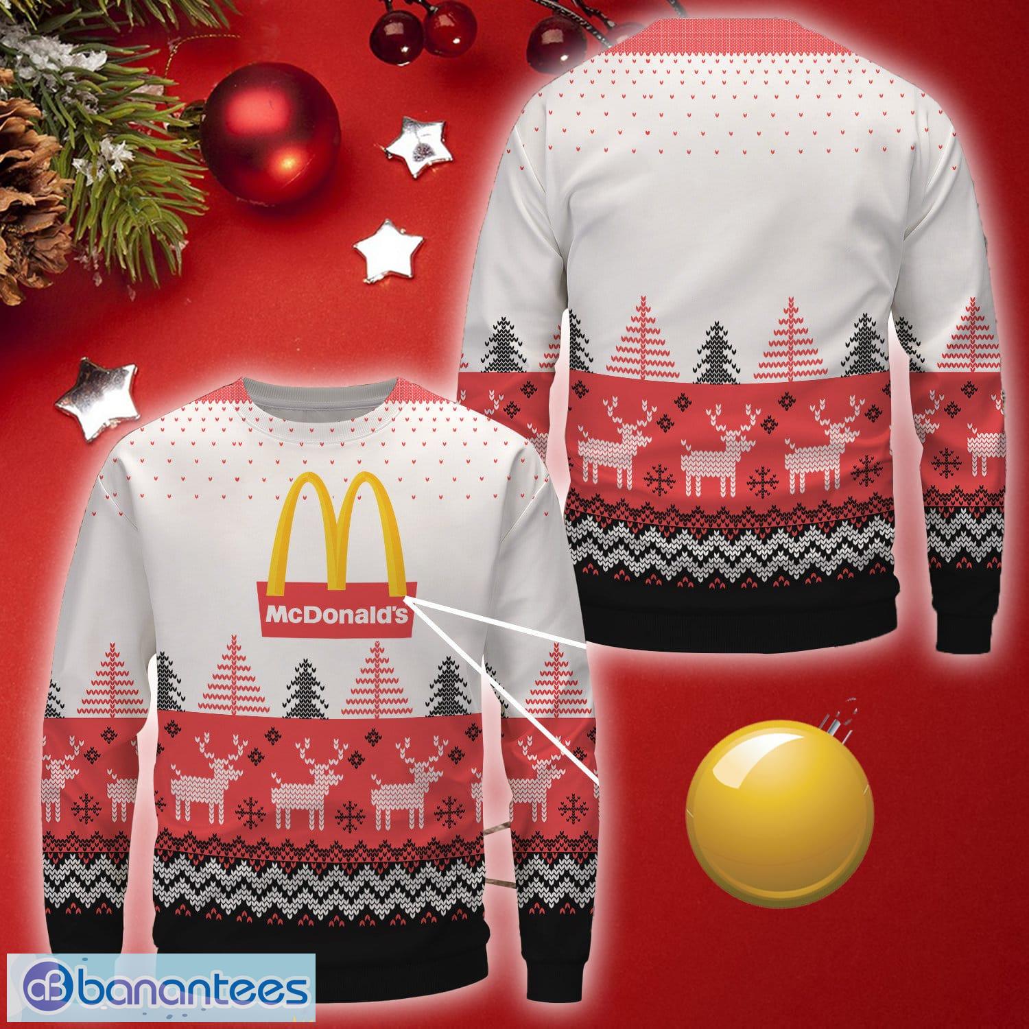 Mcdonalds hot sale christmas sweater