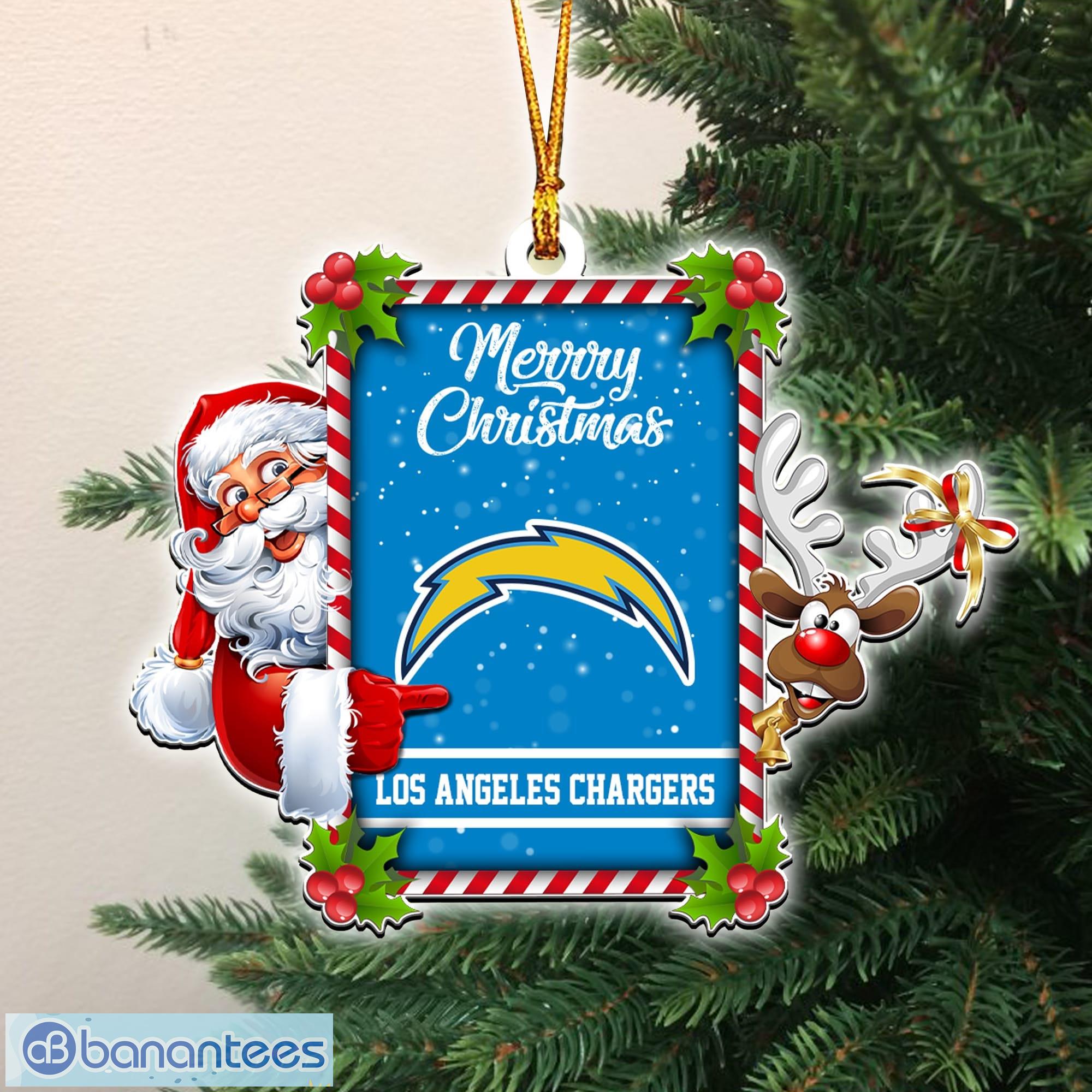 Merry Christmas Miami Dolphins NFL Santa And Reindeer Ornaments Gift  Holiday - Banantees