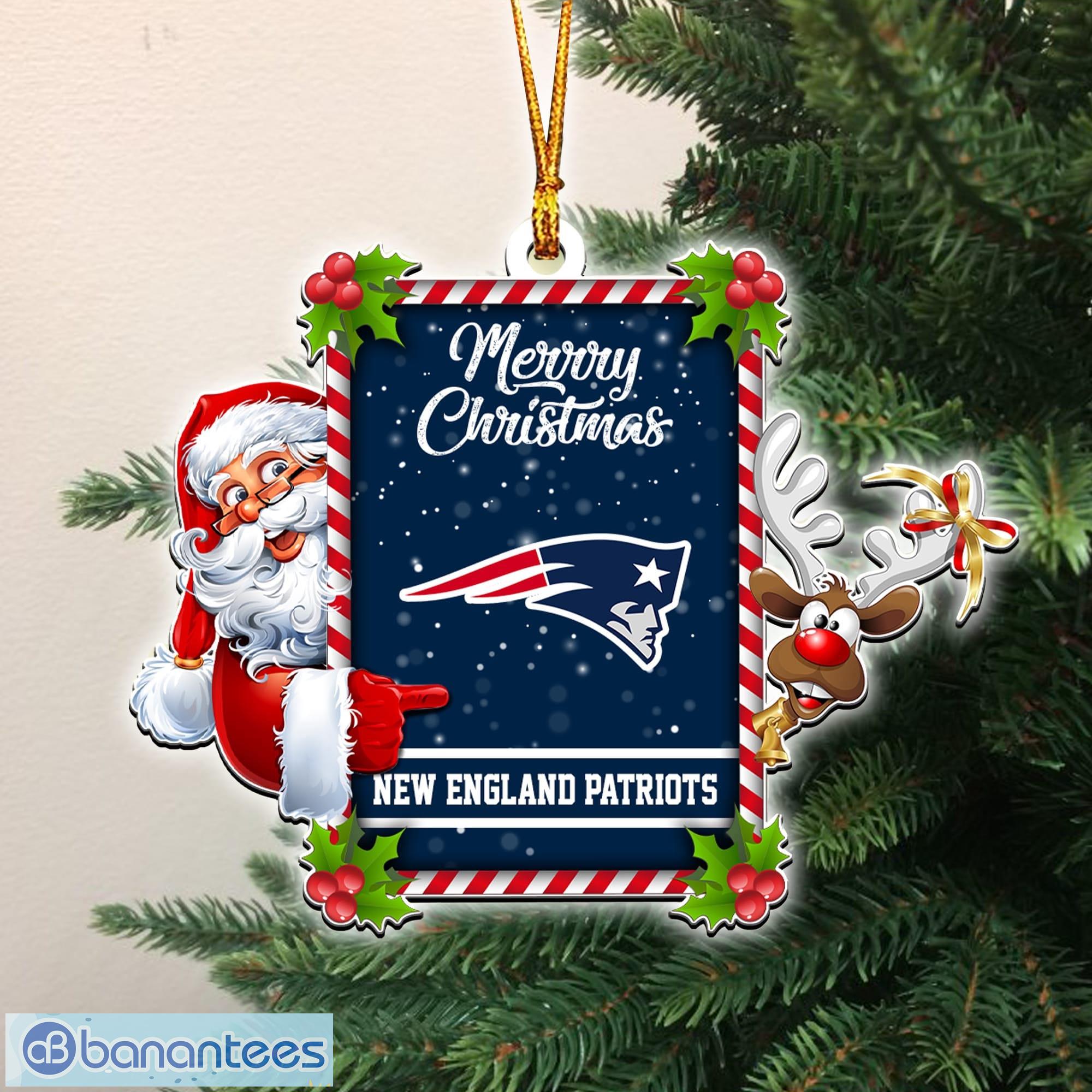 New England Patriots 3D Logo Series Ornament