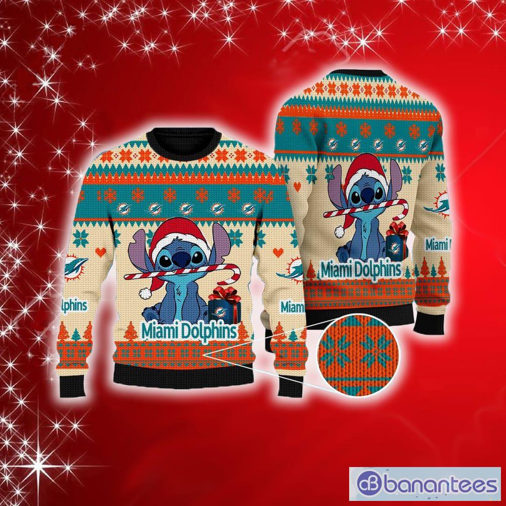Miami Dolphins Christmas Grinch Sweater For Fans - Banantees