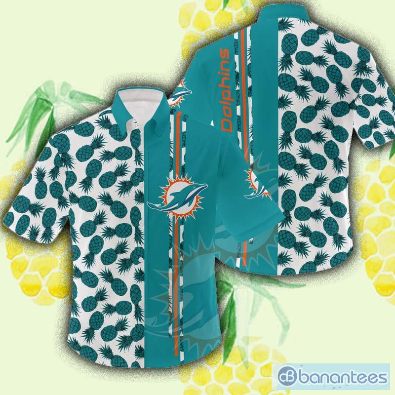 NFL Miami Dolphins Hawaiian Shirt,Aloha Shirt,Flower Blue - Ingenious Gifts  Your Whole Family