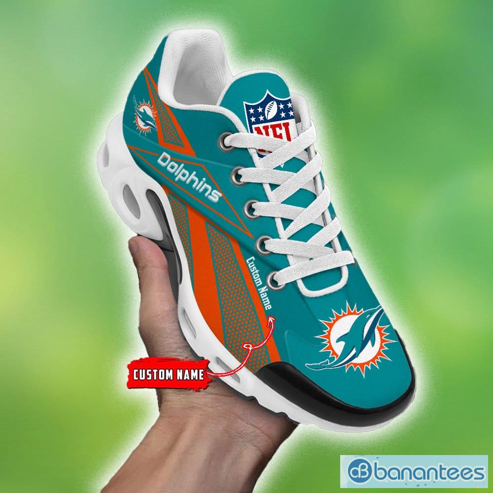 Miami Dolphins NFL Premium Air Cushion Sport Shoes Custom Name