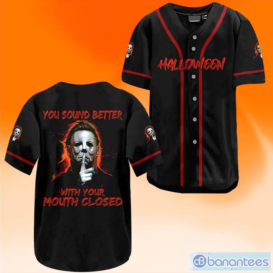 Horror Movie Michael Myers Halloween Gifts Team Fan Baseball