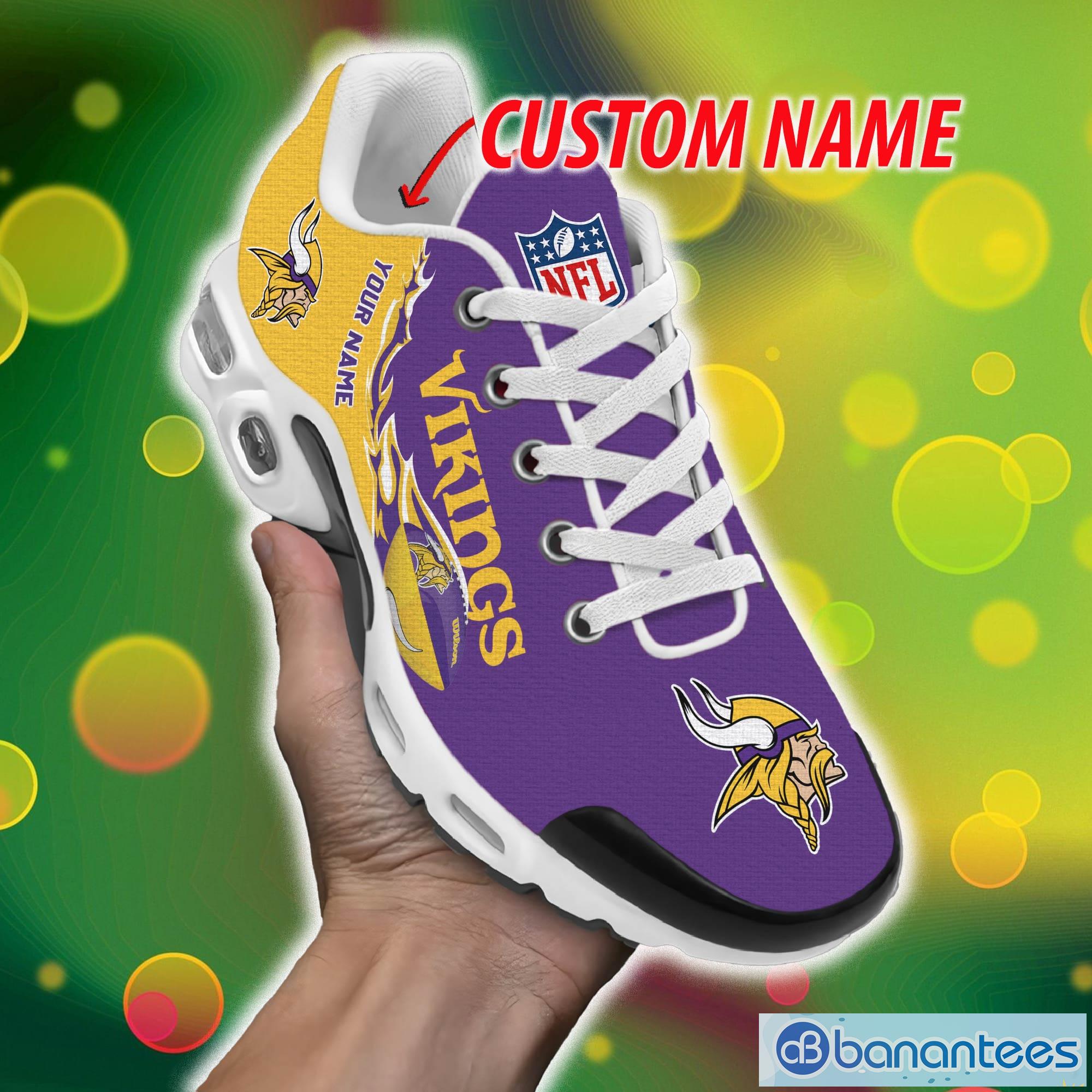 Minnesota Vikings NFL Custom Name Max Soul Shoes For Men And Women -  Banantees