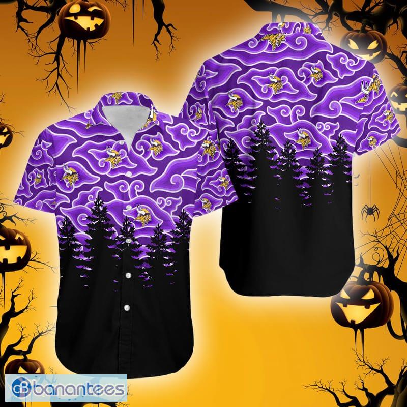 Minnesota Vikings Octopus Alibaba Genie Halloween Hawaiian Shirt