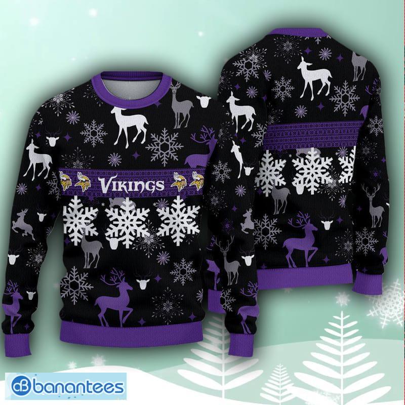 Top-selling item] Custom Minnesota Vikings Football Team Ugly Christmas  Sweater