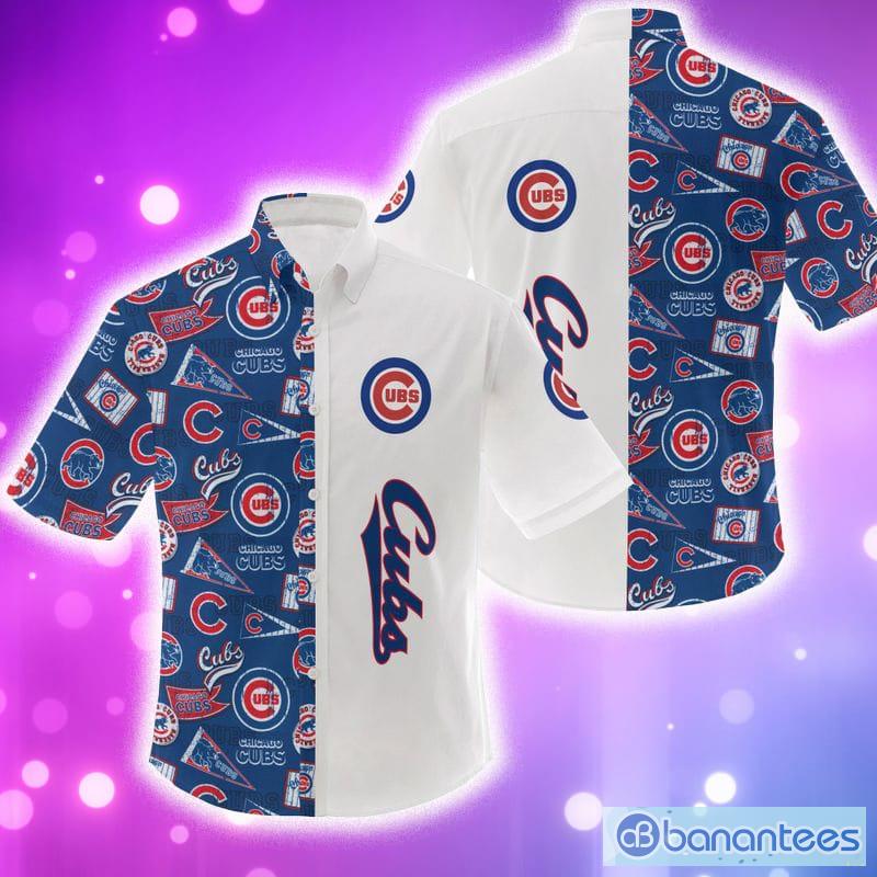 Chicago Cubs MLB Custom Name & Number Summer 3D Hawaiian Shirt