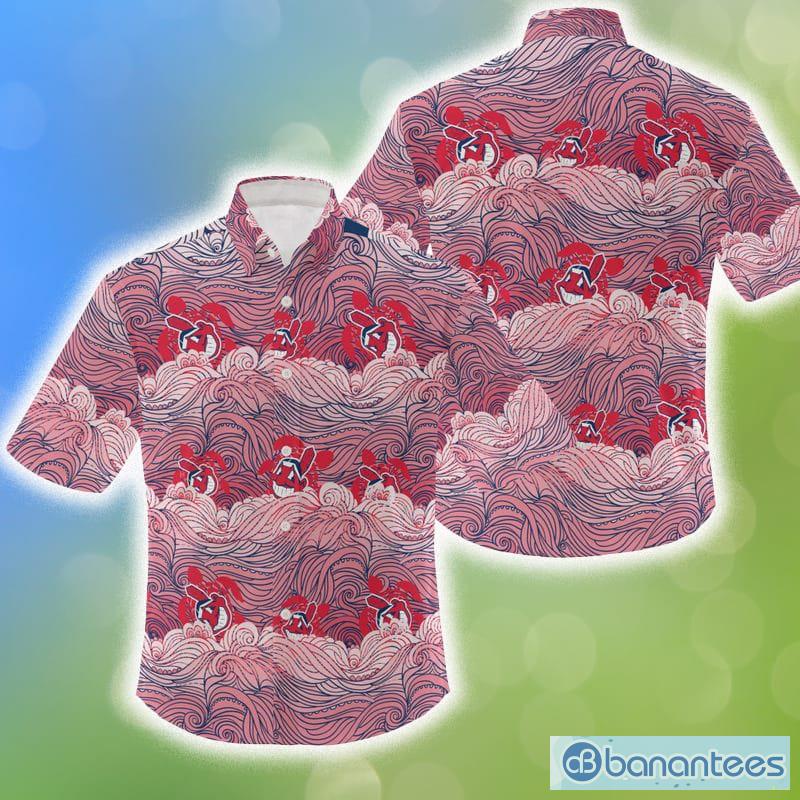Cleveland Indians MLB Flower Hawaiian Shirt Unique Gift For Men And Women  Fans