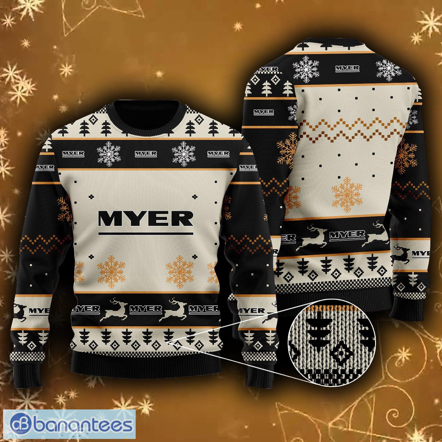 myer Brand Logo Ugly Xmas Sweater Gift For Christmas Sweatshirt