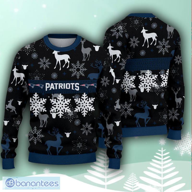 New England Patriots Basic Knitted Sweater For Christmas