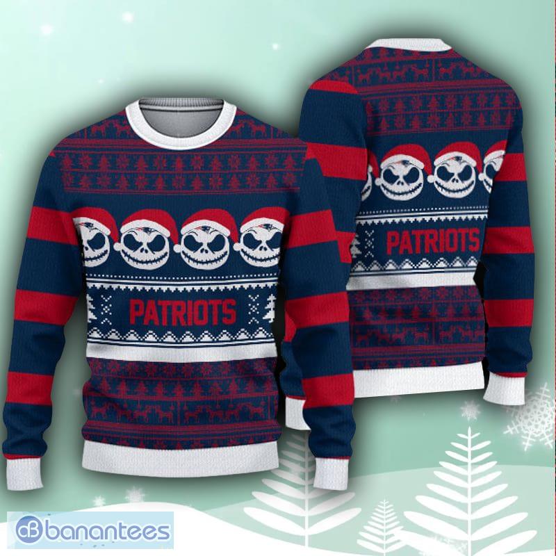 New England Patriots Womens Christmas Sweater – Ugly Christmas Sweater Party