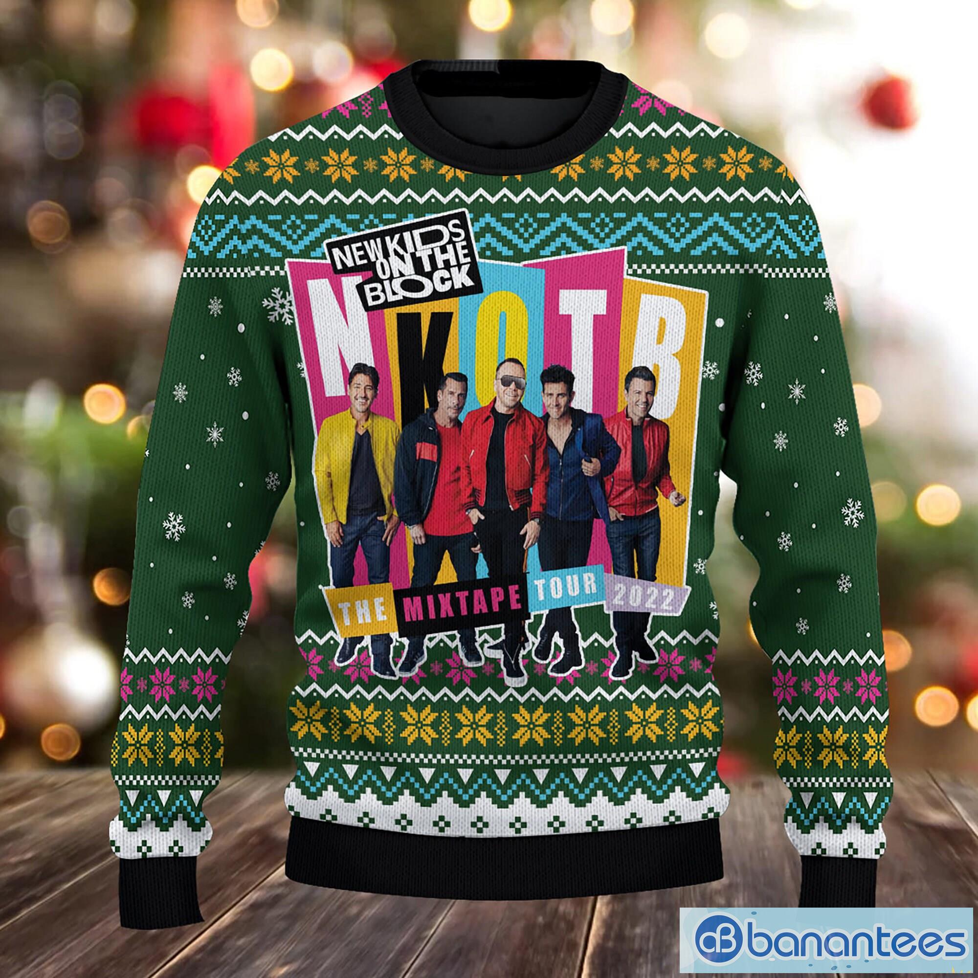 New Kids on the Block Band Christmas Ugly Sweater