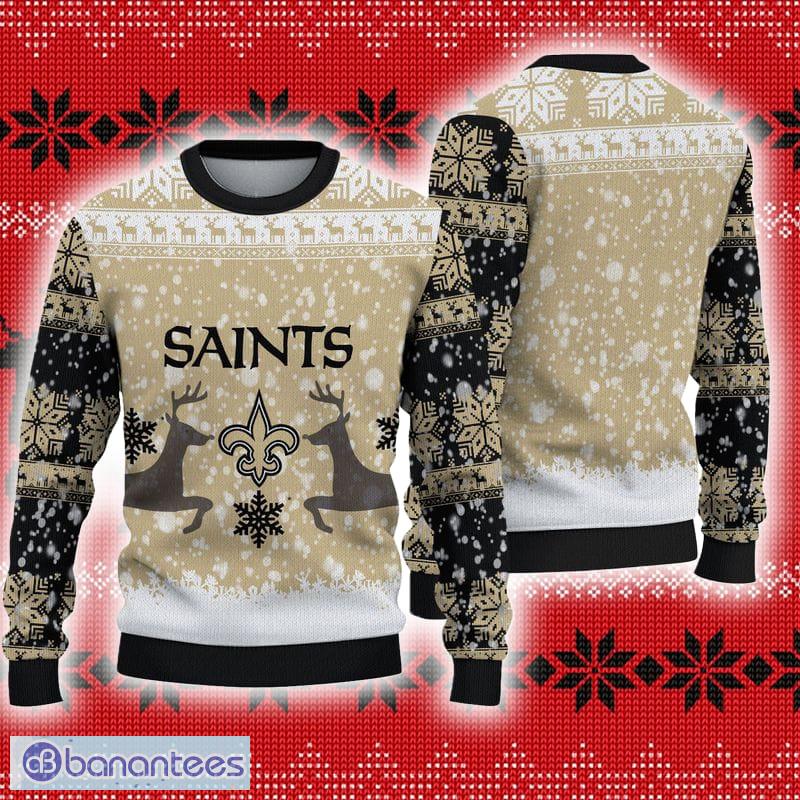 new orleans saints light up sweater