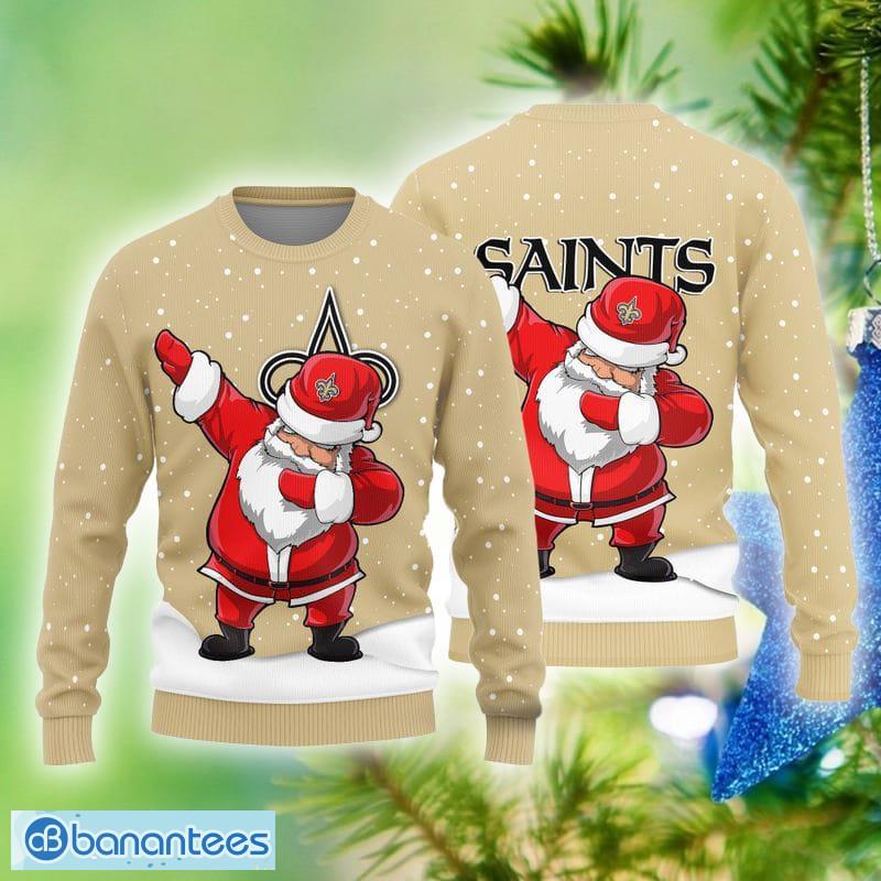 new orleans saints light up sweater