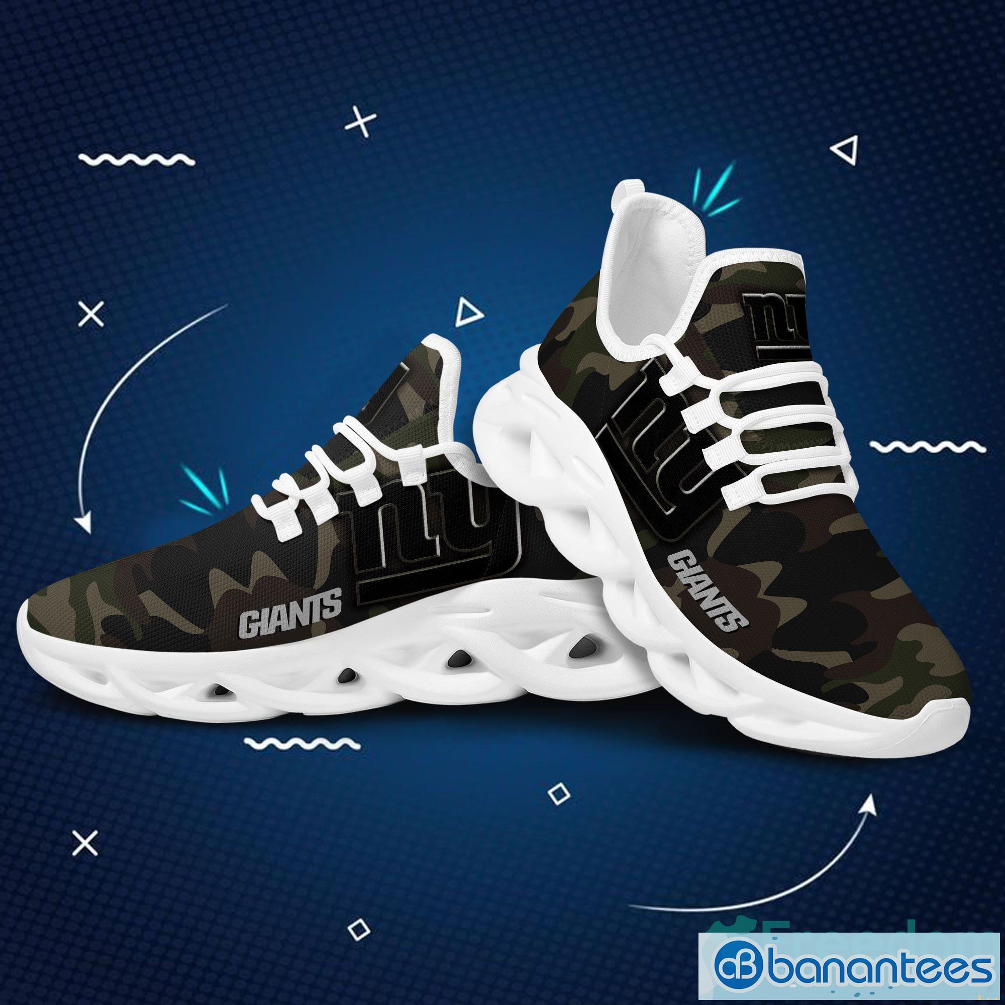 New York Giants Camouflage Design Running Sneaker Max Soul Shoes Gift For  Men And Women - Banantees