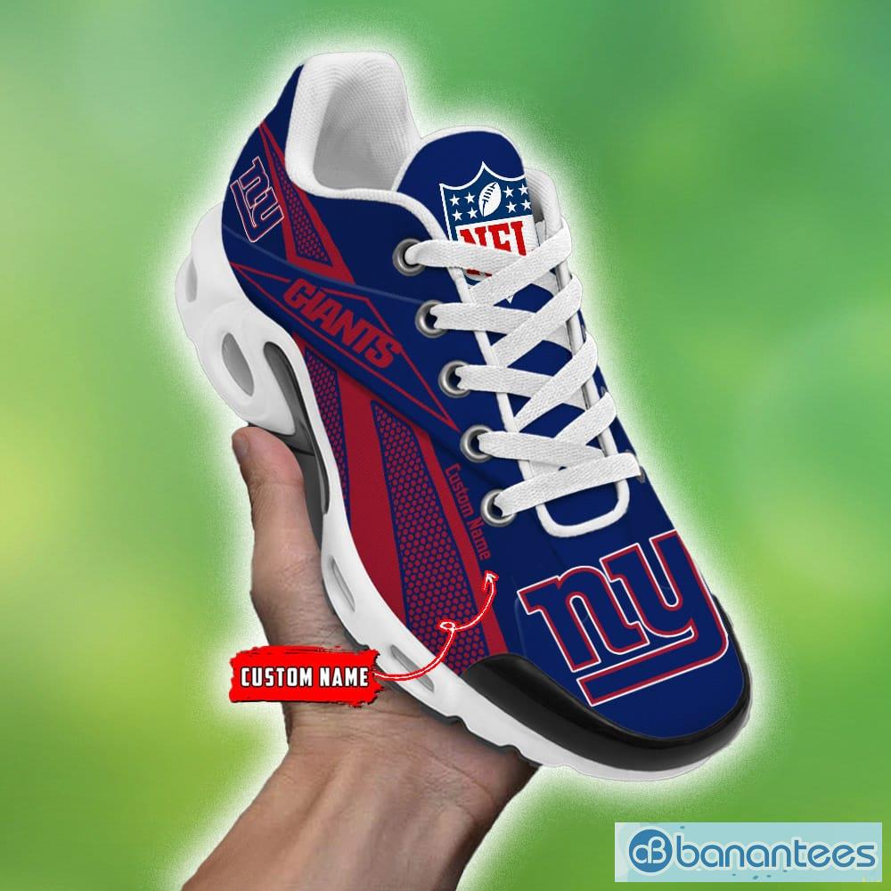 New York Giants NFL Team Luxury Brand Sneakers Custom Name Air