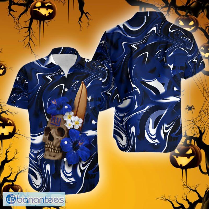 NFL New York Giants Punisher Skull Hawaiian Shirt