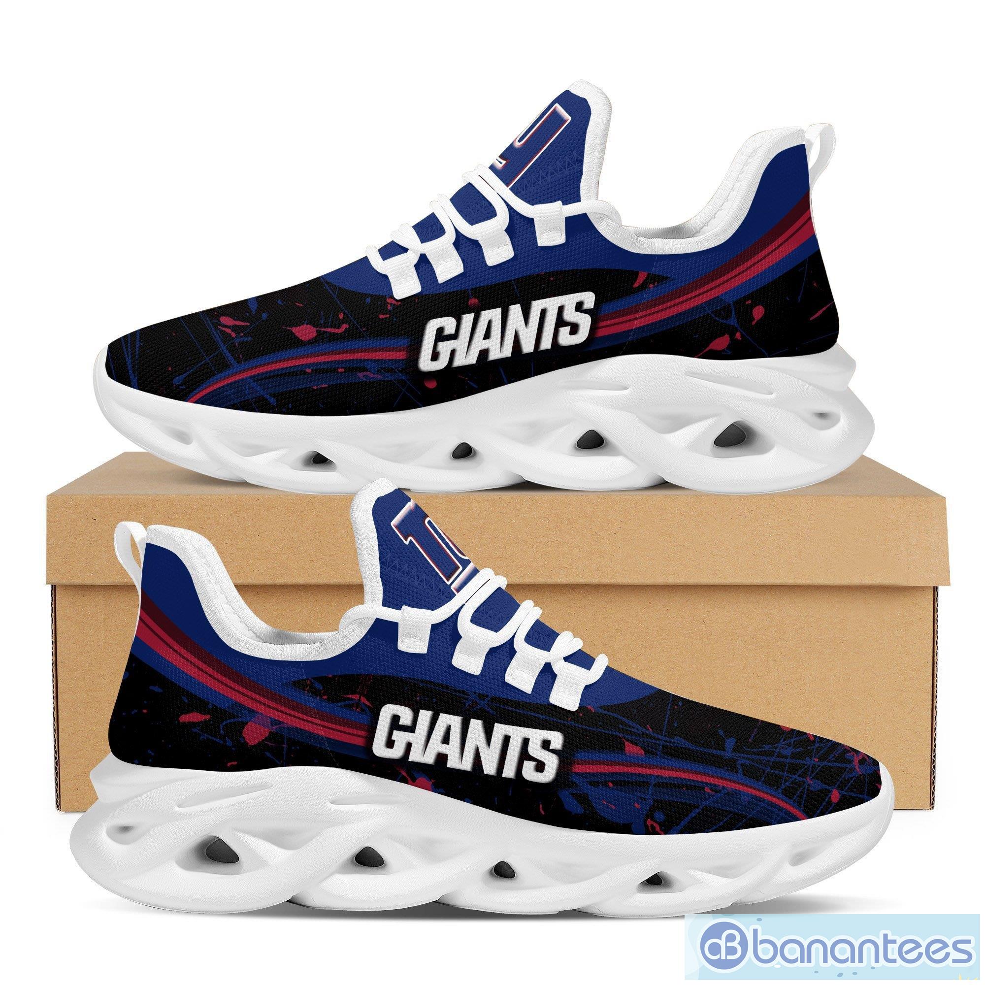 New York Giants Nfl Max Soul Sneakers Sport Shoes - Banantees