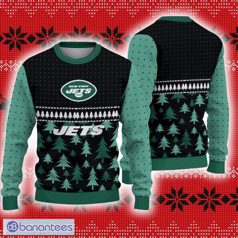 New York Jets Ugly Christmas Sweater For Fans - Banantees