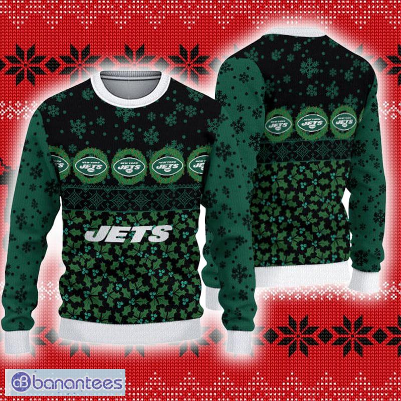 New York Jets Christmas Pattern All Over Print Hygge Knitted Sweater Gift  For Chirstmas - Banantees