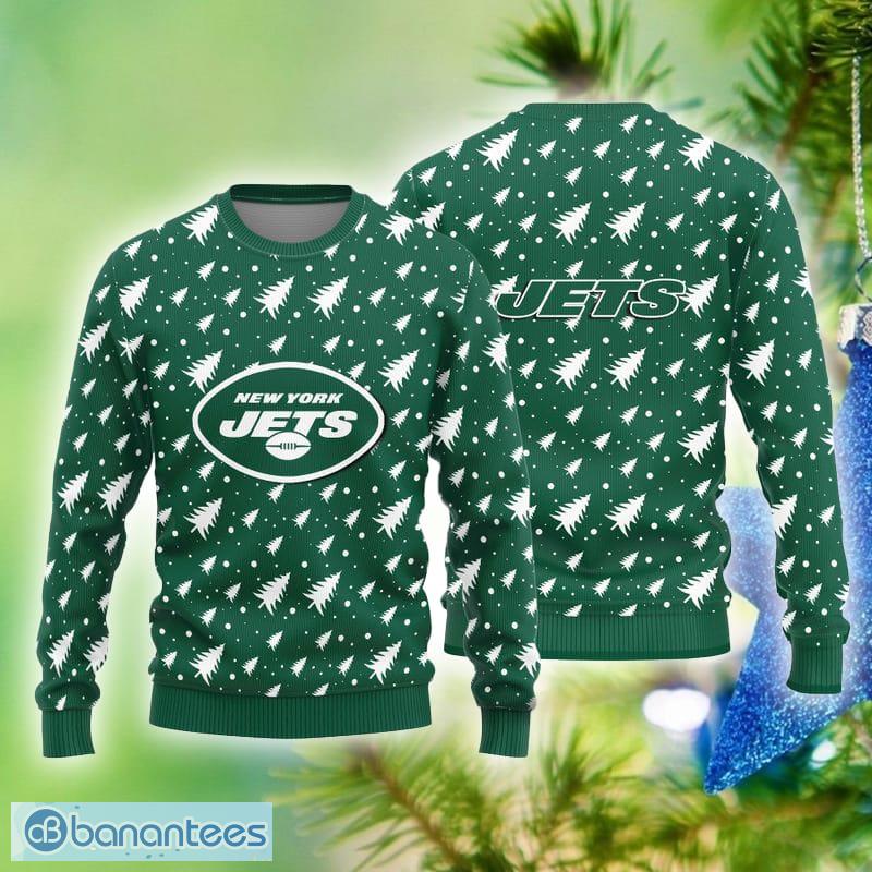 New York Jets Basic Pattern Knitted Sweater For Christmas - Freedomdesign