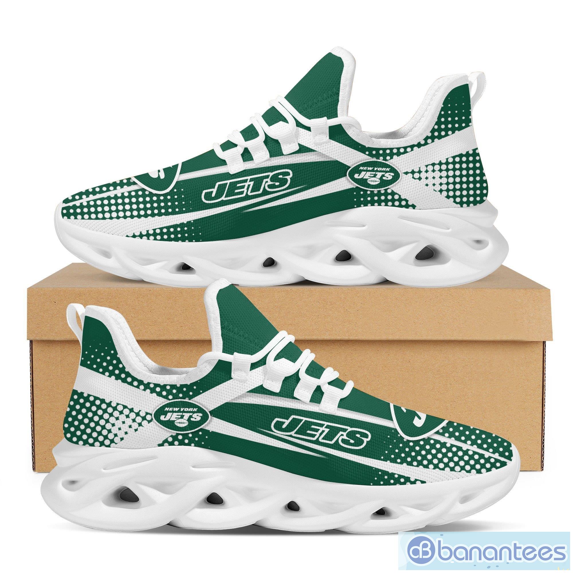 New York Jets NFL New Clunky Sneakers Max Soul Shoes For Men And Women -  Banantees