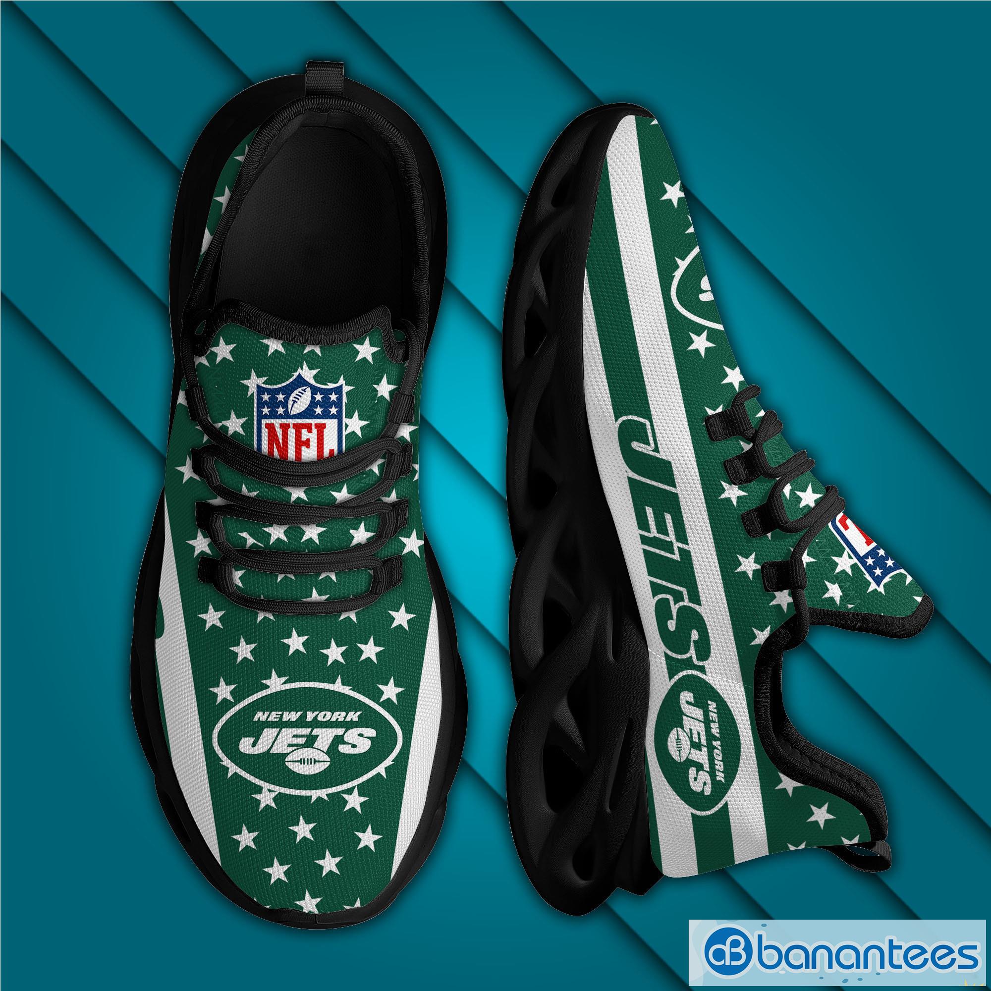 New York Jets NFL New Clunky Sneakers Max Soul Shoes For Men And Women -  Banantees