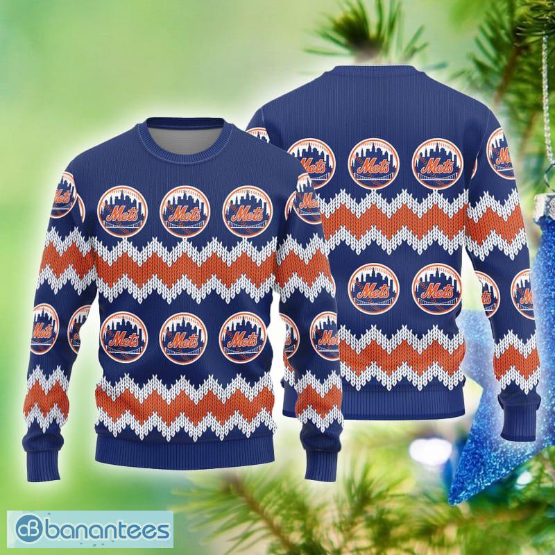 Denver Broncos Logo Knitted Funny DJ Santa Ugly Christmas Sweater -  Banantees