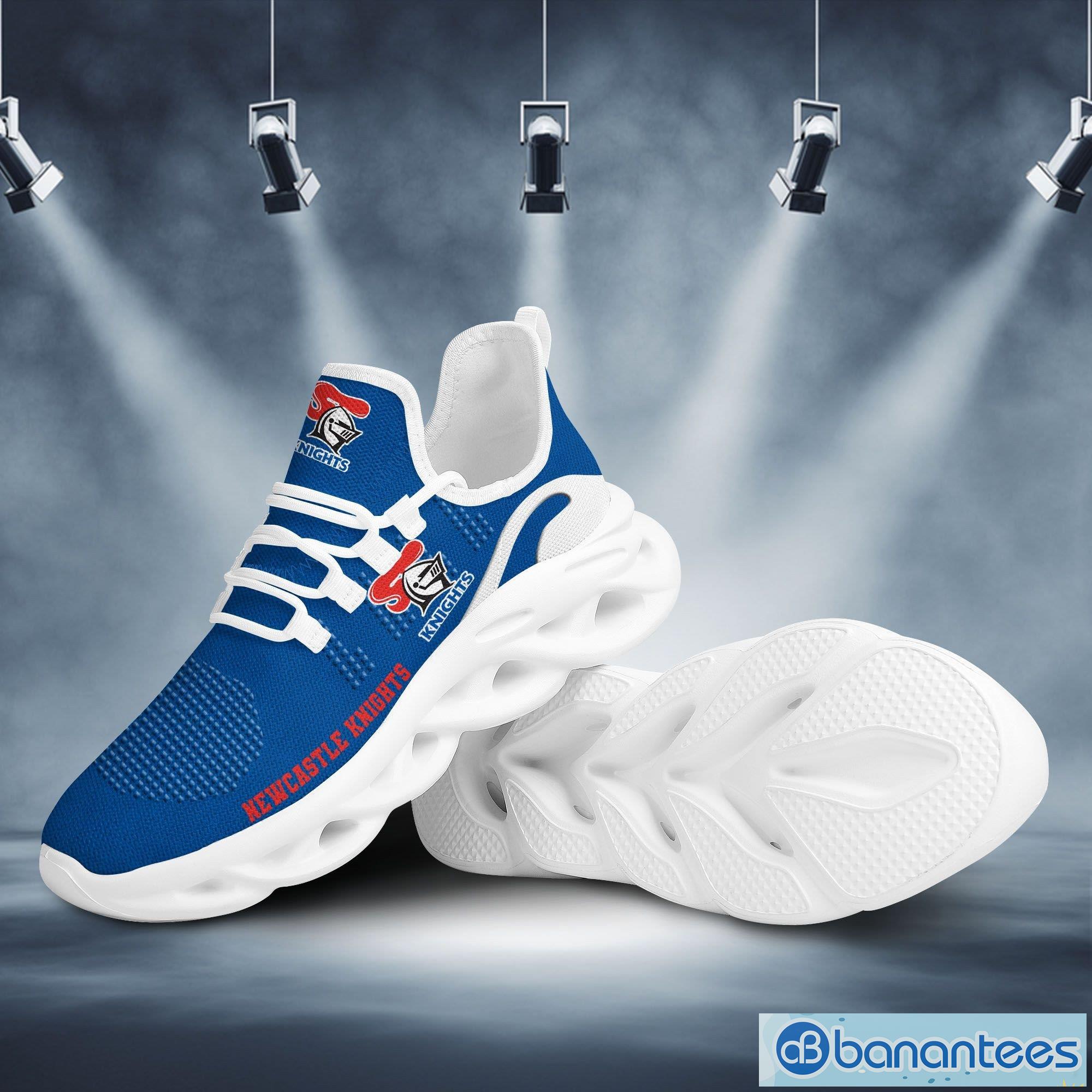 Newcastle Knights Logo Running Sneaker Max Soul Shoes In Blue Gift For ...