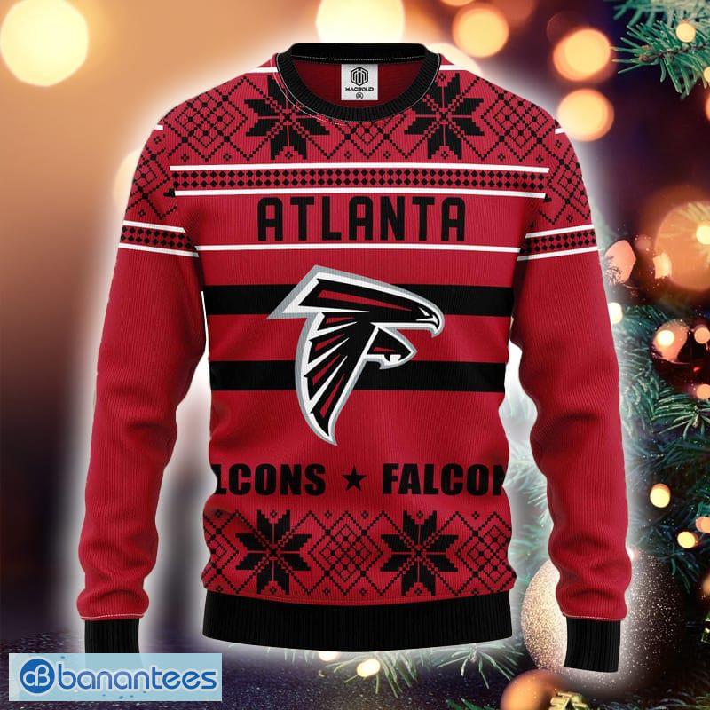 Atlanta Falcons Ugly Xmas Wool Knitted Sweater