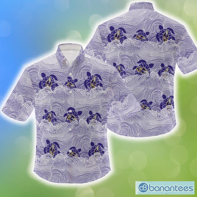 Baltimore Ravens NFL Flower Hawaiian Shirt Impressive Gift For