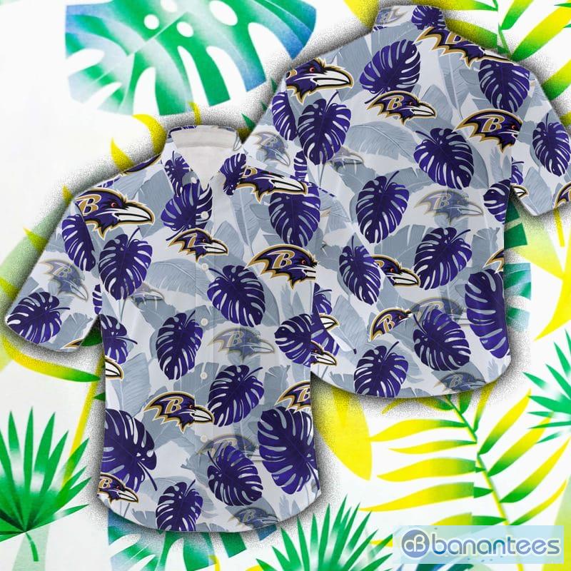 Baltimore Ravens Hawaiian Shirt Button-Up Shirt - Unique Trending