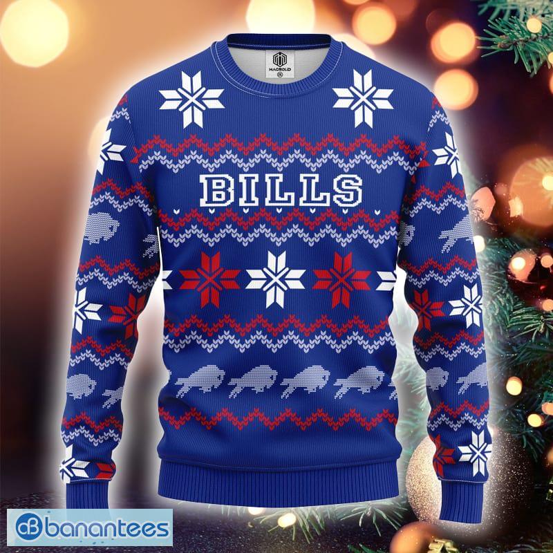 Buffalo Bills 3D Printed Ugly Christmas Sweater