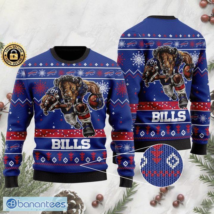 Carolina Panthers Custom Name And Number Ugly Christmas Sweater