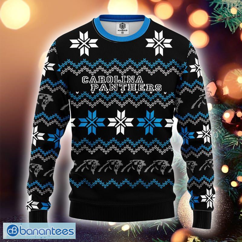 NFL Chicago Bears Custom Name And Number Ugly Christmas Sweater Christmas  Gift For Sport Team - Banantees