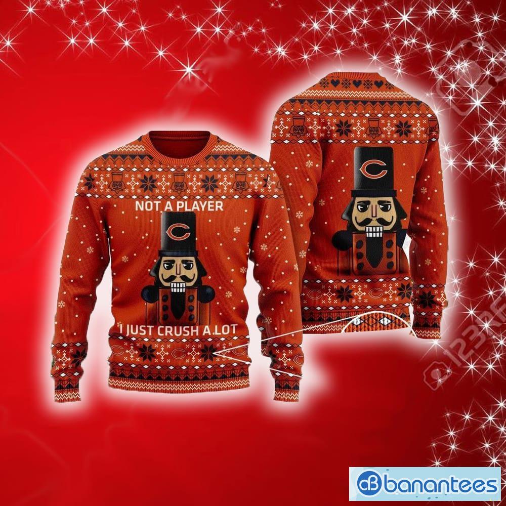 Chicago Bears Logo NFL Mens Ugly Christmas Sweater Gift For Fans