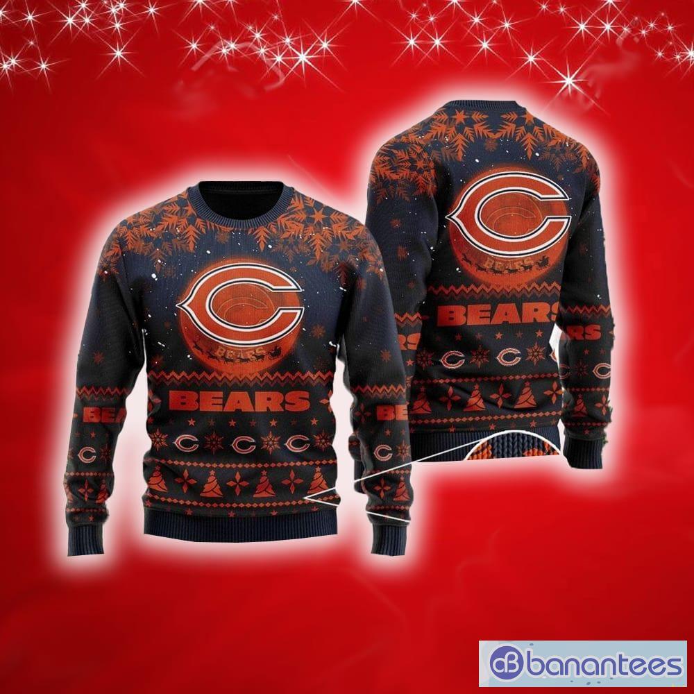 NFL Chicago Bears The Grinch New Ugly Christmas Sweater For Men And Women  Gift Fans - Banantees