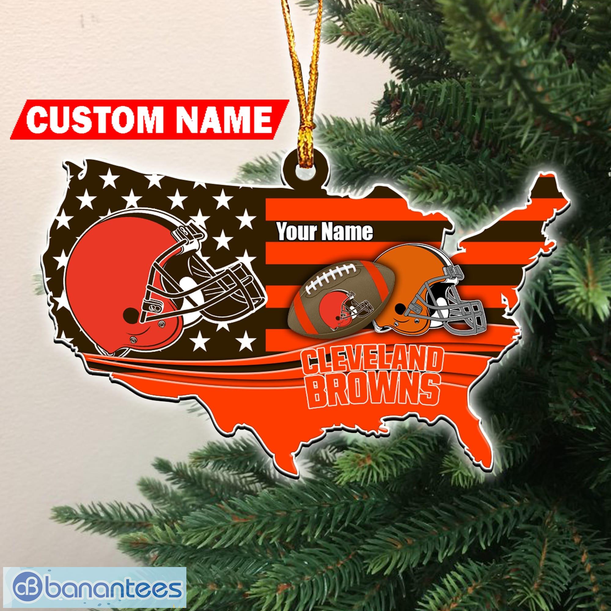 cleveland browns christmas ornaments