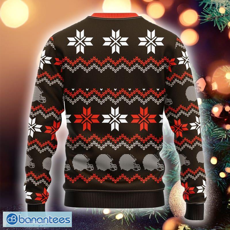 cleveland browns ugly christmas sweater