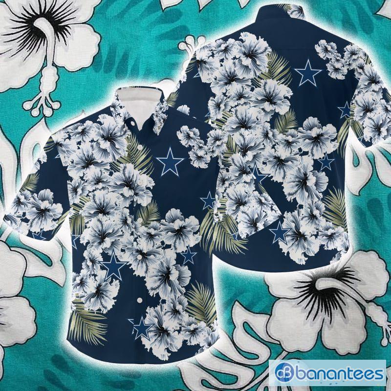 Nfl Dallas Cowboys Flower Pattern Hawaiian Shirt For Men And Women