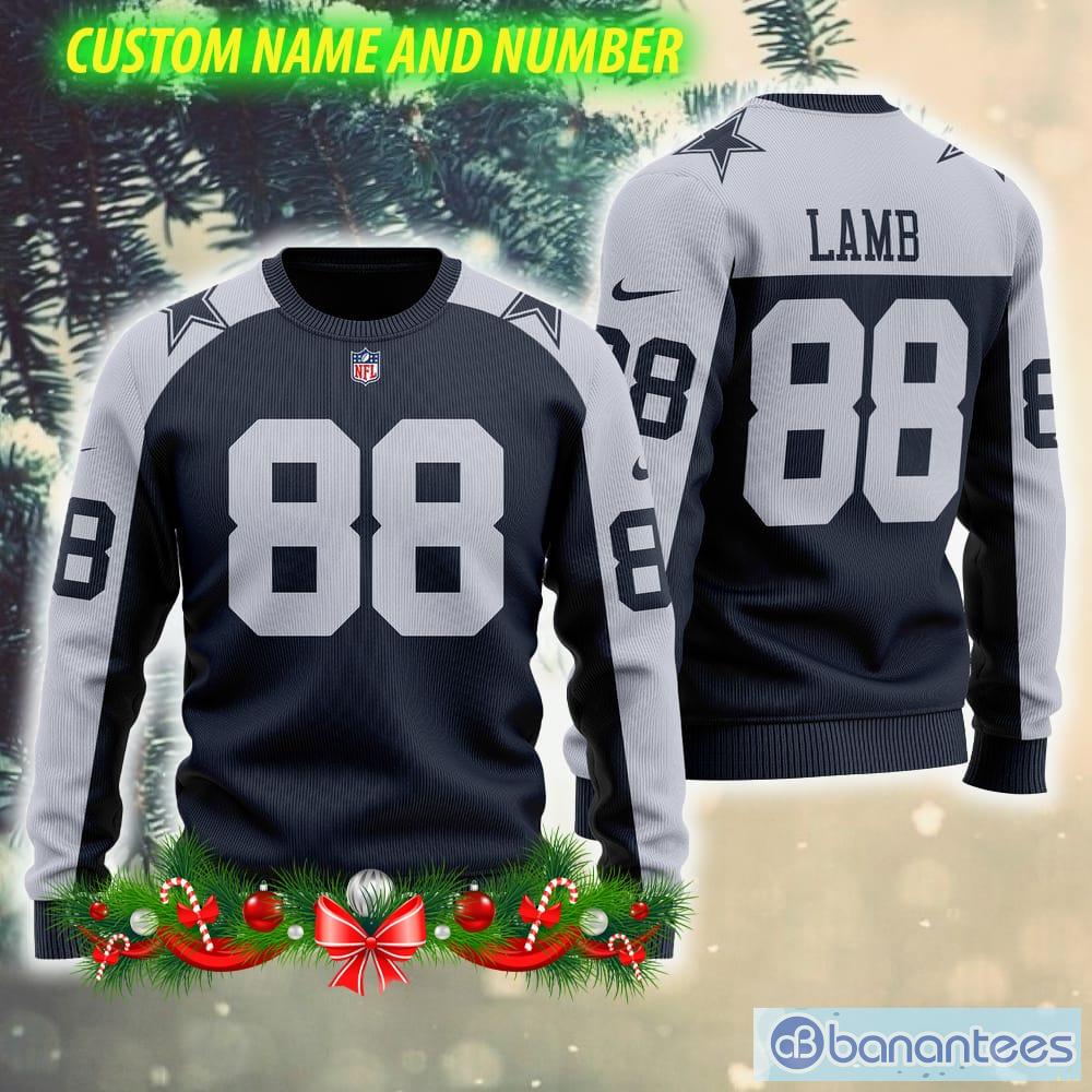 Dallas Cowboys Christmas Santa Claus Ugly Sweater For Men Women - Banantees