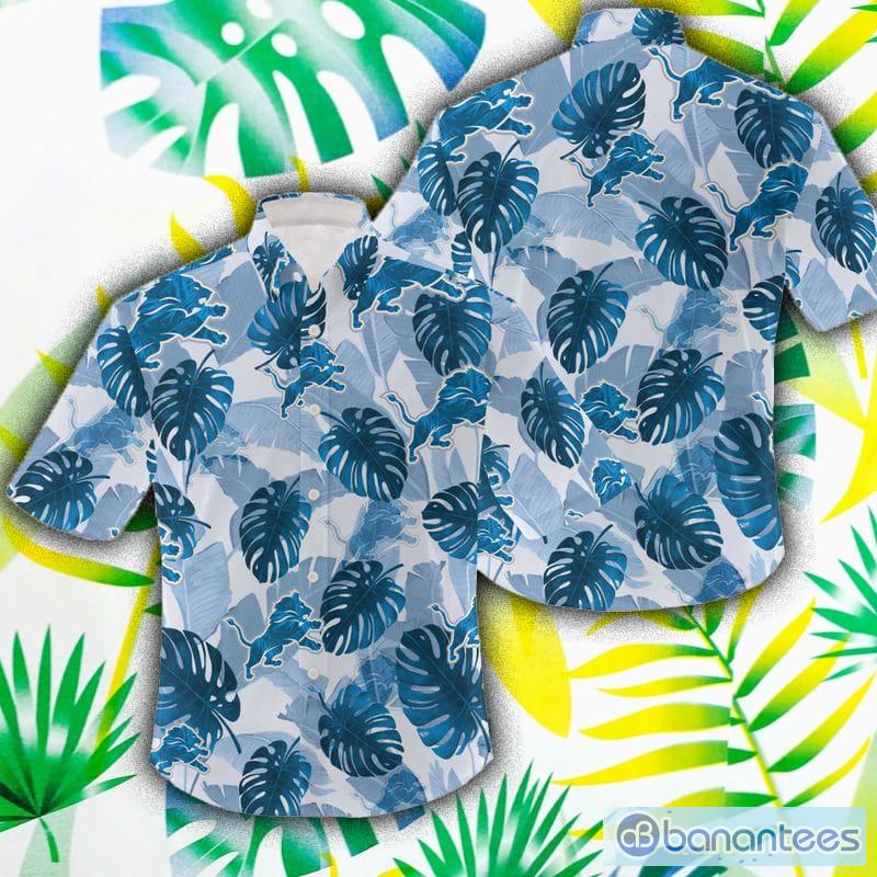 Detroit Lions NFL Custom Name Hawaii Shirt For Fans Summer Gift - Banantees