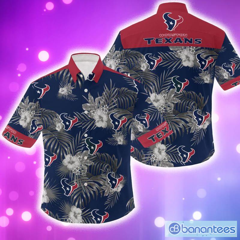 Houston Texans Summer Hawaiian Shirt And Shorts - Banantees