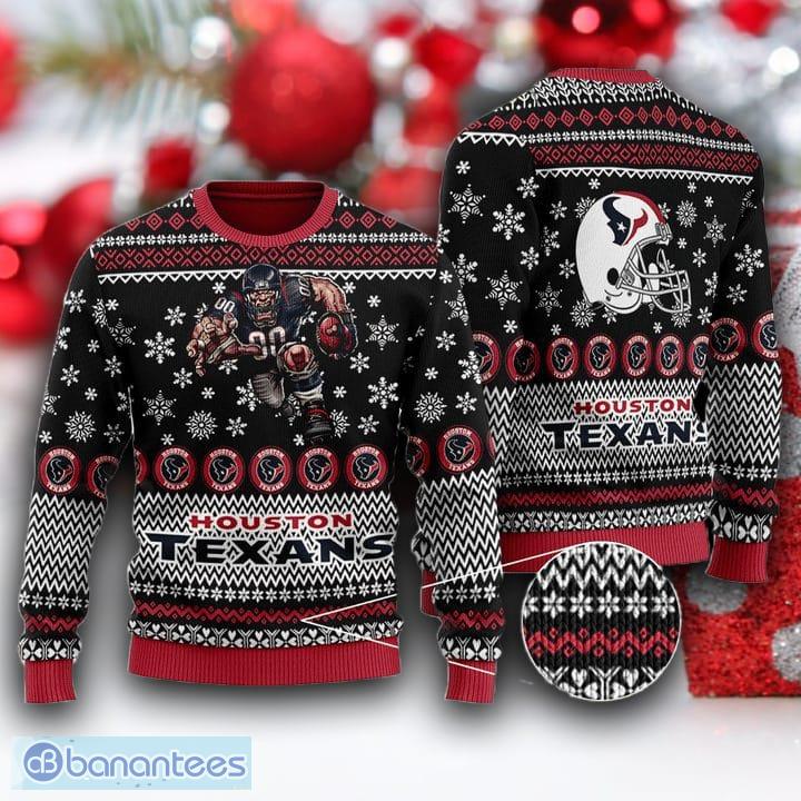 NFL Houston Texans Black Red Ugly Christmas Sweater Design Sweatshirt For Fans Gift - NFL Houston Texans Black Red Ugly Christmas Sweater Design Sweatshirt For Fans Gift NFL Houston Texans Black Red Ugly Christmas Sweater Design Sweatshirt For Fans Gift - NFL Houston Texans Black Red Ugly Christmas Sweater Design Sweatshirt For Fans Gift