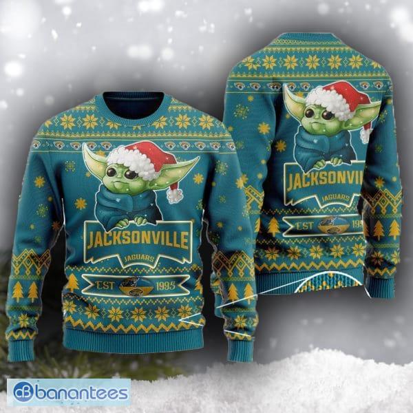 NFL Jacksonville Jaguars Baby Yoda Ugly Christmas Sweater Design Sweatshirt For Fans Gift - NFL Jacksonville Jaguars Baby Yoda Ugly Christmas Sweater Design Sweatshirt For Fans Gift NFL Jacksonville Jaguars Baby Yoda Ugly Christmas Sweater Design Sweatshirt For Fans Gift - NFL Jacksonville Jaguars Baby Yoda Ugly Christmas Sweater Design Sweatshirt For Fans Gift